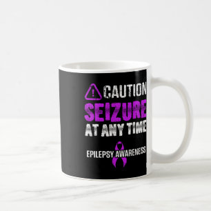 Caneca De Café Consciência da Epilepsia Crise Guerreira Epilética