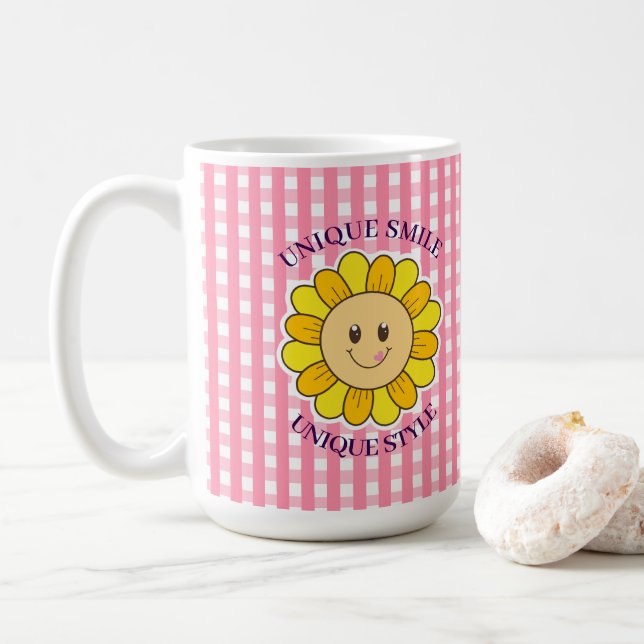 Caneca De Café Consciência da Fenda Labial e Palatina (Com Donut)