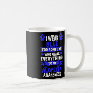 Caneca De Café Consciência da perda - Alopecia Areata