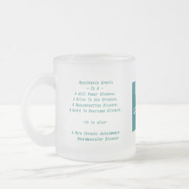 Caneca De Café Consciência de Gravis da miastenia