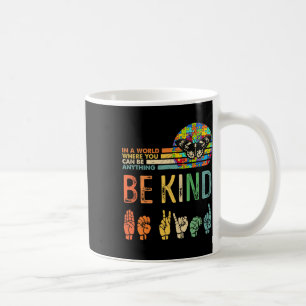 Caneca De Café Consciência do Autismo Seja Gentil Mãe Professora 