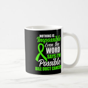 Caneca De Café Consciência do Cancer Bile Duct 2