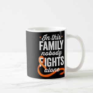 Caneca De Café Consciência Nesta Família Ninguém Luta Sozinho
