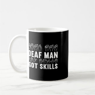Caneca De Café Consciência Surda Língua de Sinais Americana Língu