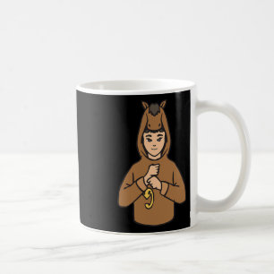 Caneca De Café Consciencialização da Perda Auditiva Surdez Gestua
