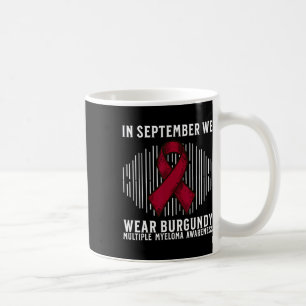 Caneca De Café Consciencialização do Câncer no Sangue Mieloma Múl