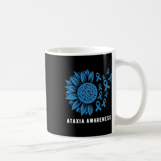 Caneca De Café Conscientização da Ataxia 7  (Direita)