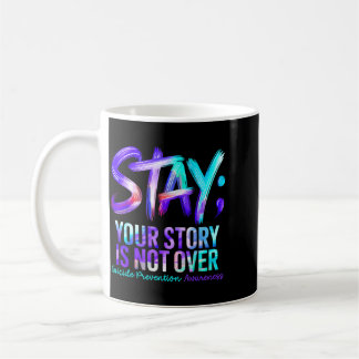 Caneca De Café Conscientização da Prevenção com Suporte Motivacio