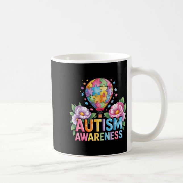 Caneca De Café Conscientização do autismo (Direita)