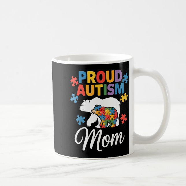 Caneca De Café Conscientização do autismo  (Direita)