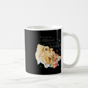 Caneca De Café Conscientização do Autismo O Que Te Torna Diferent