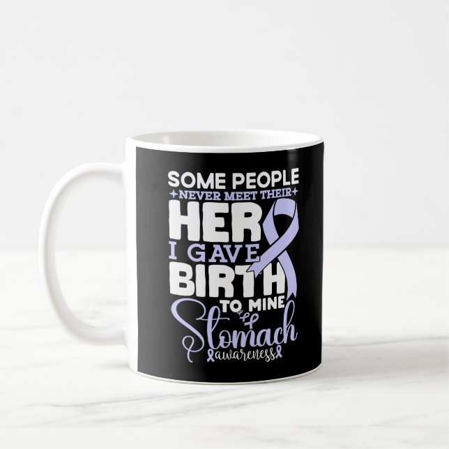 Caneca De Café Conscientização do Estômago Algumas Pessoas Nunca  (Esquerda)