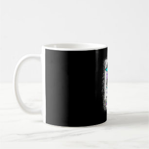 Caneca De Café Conscientização prevenção guerreiro coque desgrenh