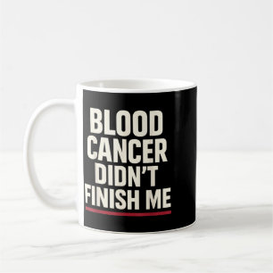 Caneca De Café Conscientização sobre Câncer de Sangue Sobrevivent