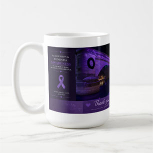 Caneca De Café Conscientização sobre Demência de Alzheimer London