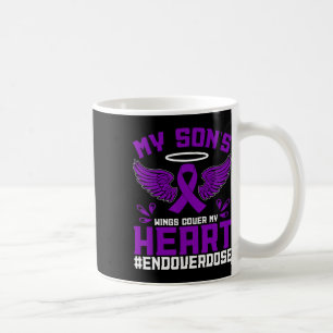 Caneca De Café Conscientização sobre Overdose As Asas do Meu Filh