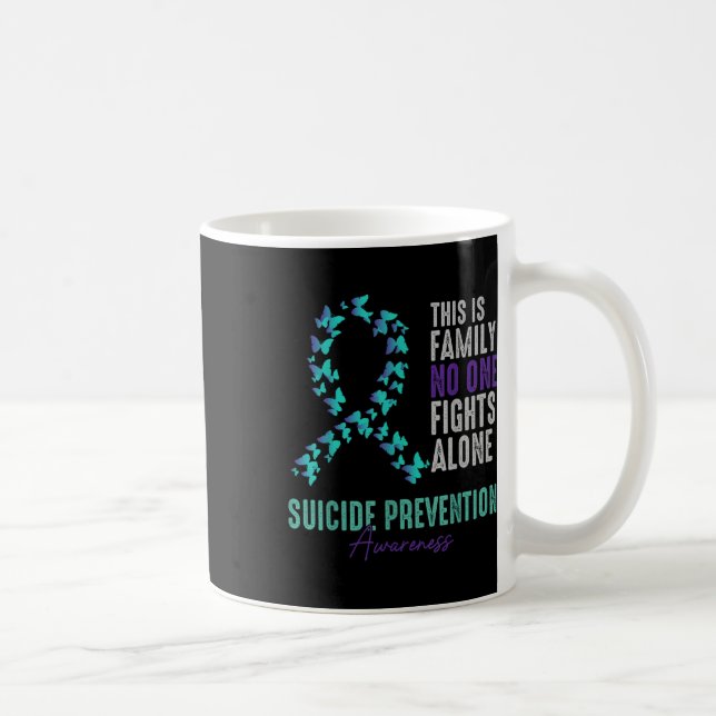 Caneca De Café Conscientização sobre Prevenção do Suicídio Borbol (Direita)