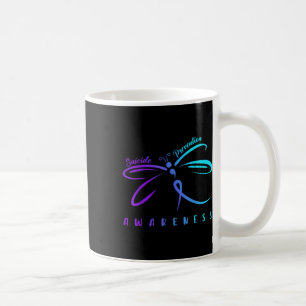 Caneca De Café Conscientização sobre Prevenção do Suicídio Fita R