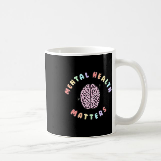 Caneca De Café Conscientização sobre Problemas de Saúde Mental  (Direita)