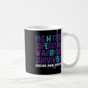 Caneca De Café Conscientização sobre Saúde Mental do Suicídio de 