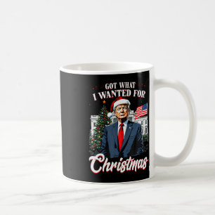 Caneca De Café Consegui O Que Eu Queria No Natal Trump 2024