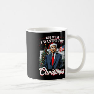 Caneca De Café Consegui O Que Eu Queria Para A Trump De Natal 202