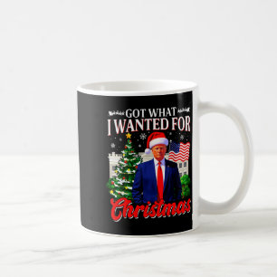 Caneca De Café Consegui O Que Queria No Natal Donald Trump 47º