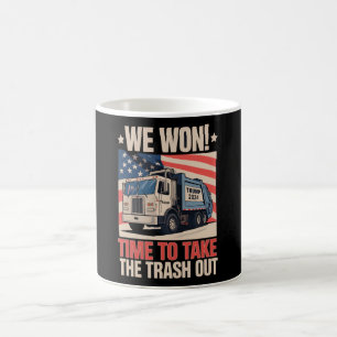 Caneca De Café Conseguimos Tempo Para Levar O Lixo Para Fora Trum