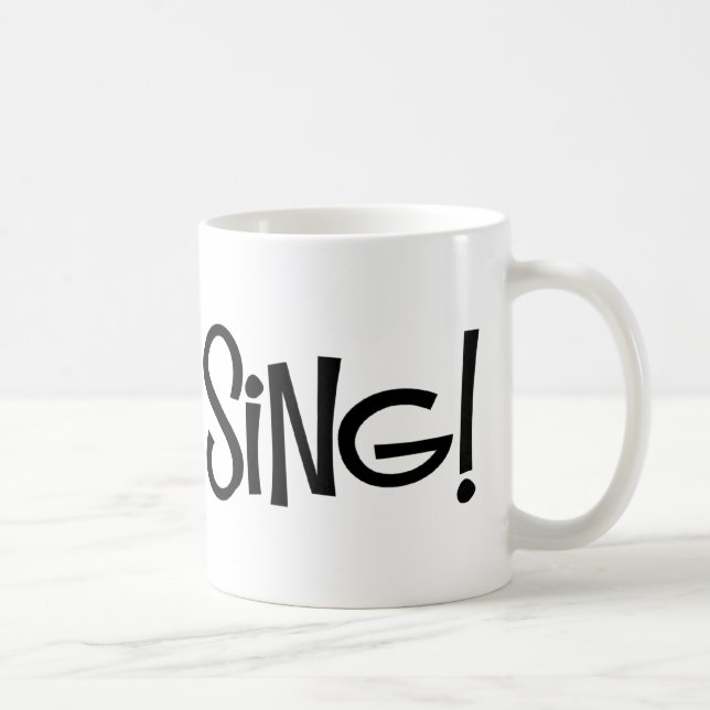 Caneca De Café conseguiu cantar (Direita)