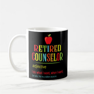 Caneca De Café Conselheiro aposentado faço o que quero quando não