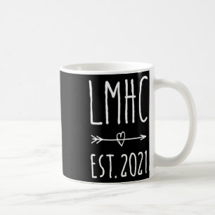 Caneca De Café Conselheiro de Saúde Mental Licenciado para 2024 G
