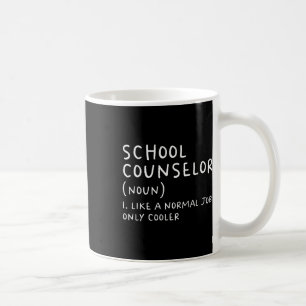 Caneca De Café Conselheiro Definição Divertido De Volta À Escola