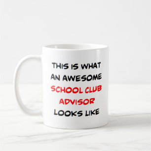 Caneca De Café conselheiro do clube escolar, incrível