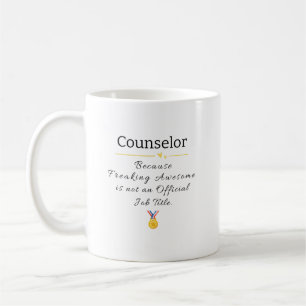 Caneca De Café Conselheiro Engraçado Cargo Café Mug