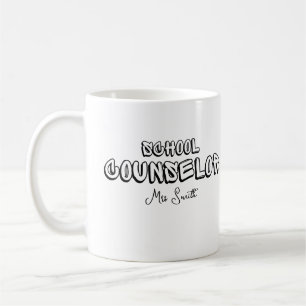 Caneca De Café Conselheiro Escolar Personalizado