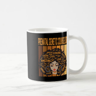 Caneca De Café Conselheiro Genético Pré-Natal Mês da História Neg
