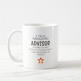 Caneca De Café Conselheiro Incrível Difícil de Encontrar Presente