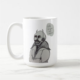 Caneca De Café Conselheiro original do monstro do demónio