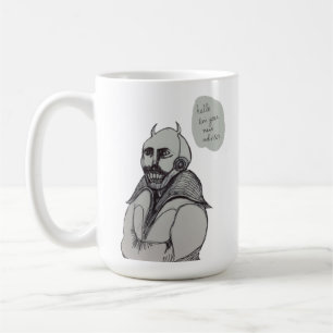 Caneca De Café Conselheiro original do monstro do demónio