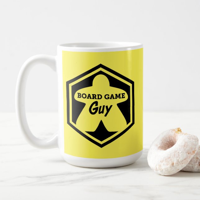 Caneca De Café Conselho Cara Black Frame Mug (Com Donut)