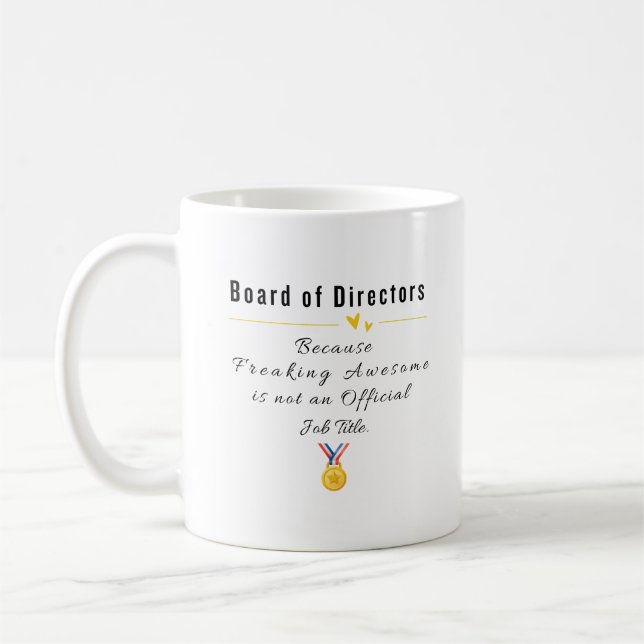 Caneca De Café Conselho de Administração  (Esquerda)