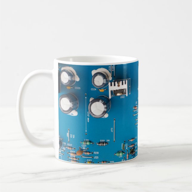 Caneca De Café Conselho de circuito eletrônico (Esquerda)