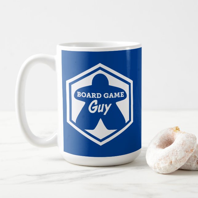 Caneca De Café Conselho Jogo Cara White Frame Mug (Com Donut)