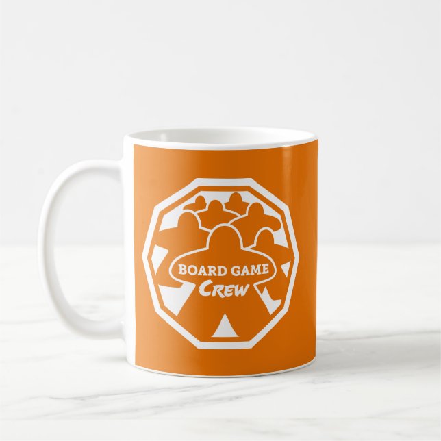 Caneca De Café Conselho Jogo Equipe White Frame Mug (Esquerda)