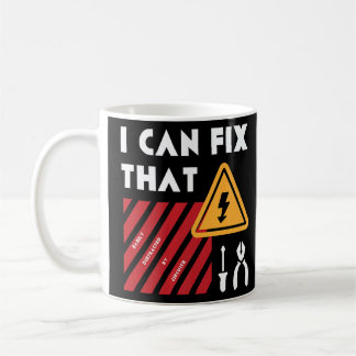 Caneca De Café Conserte Aquele Trabalhador Elétrico De Artesãos
