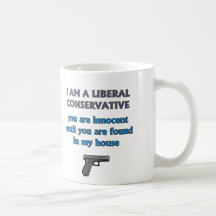 Caneca De Café Conservador Liberal