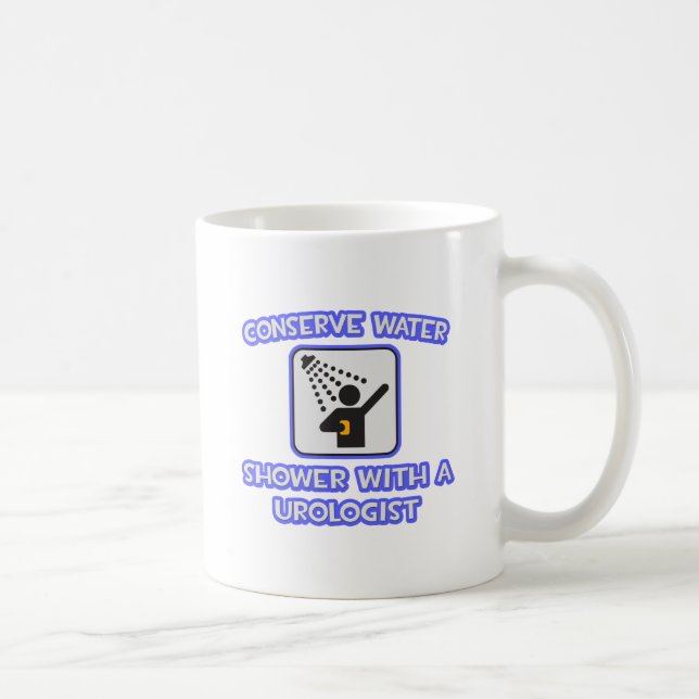 Caneca De Café Conservar água. Chá com urologista (Direita)