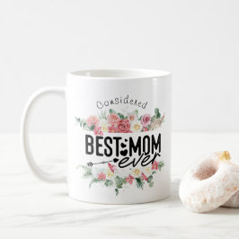 Caneca De Café Considerada a melhor mãe já personalizada Dia das