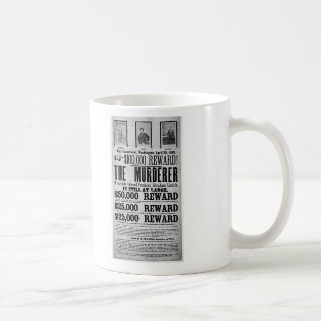 Caneca De Café Conspiradores queridos do homicídio de Lincoln do (Direita)