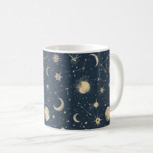 Caneca De Café Constelação Celestial - Noite Estelar (3)